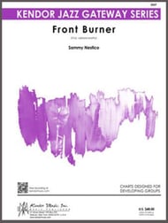 Front Burner Jazz Ensemble sheet music cover Thumbnail